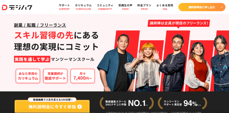 アフターエフェクトのオンライン講座・スクール